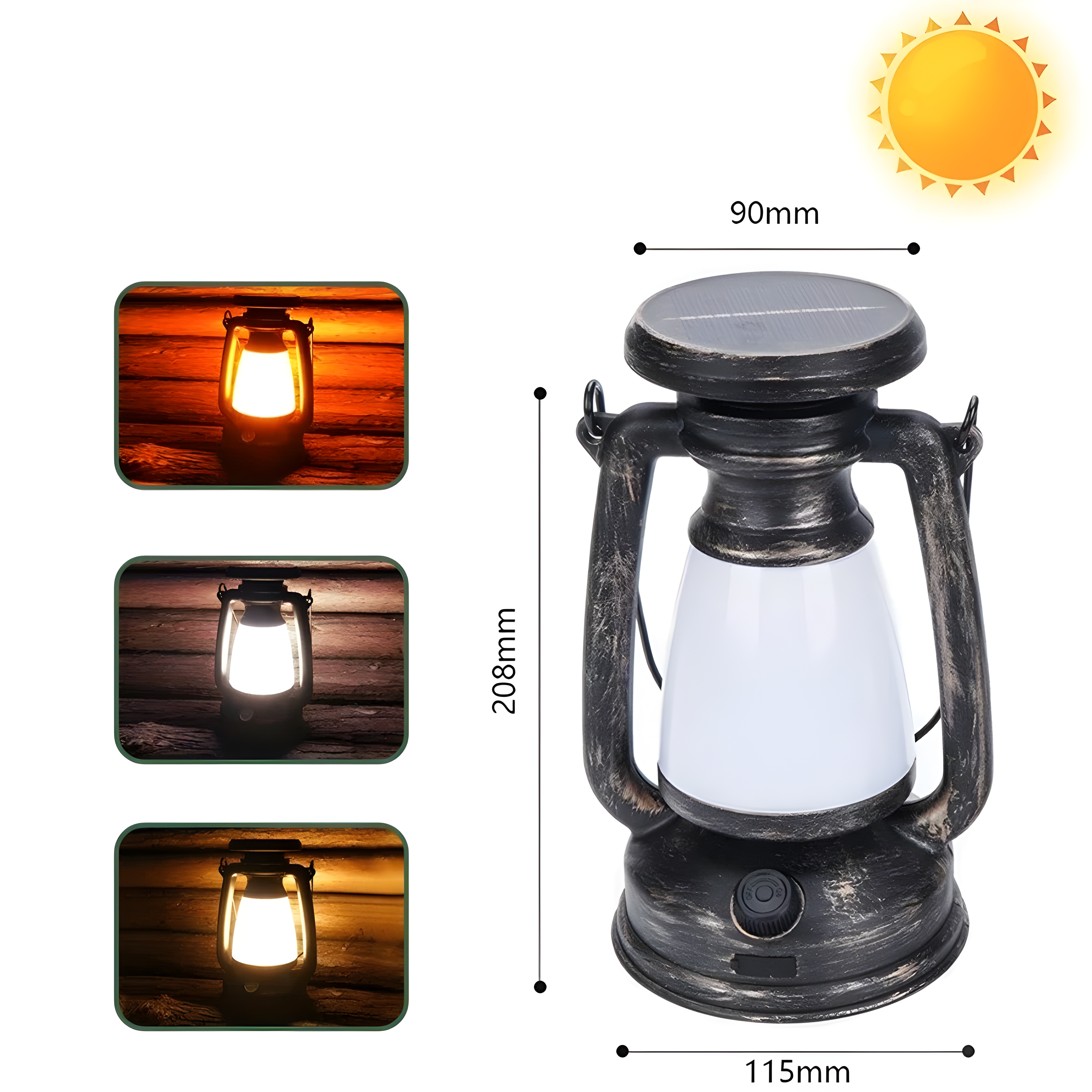 TrailBlazer Light - 3 Läge belysning USB uppladdningsbar campinglampa