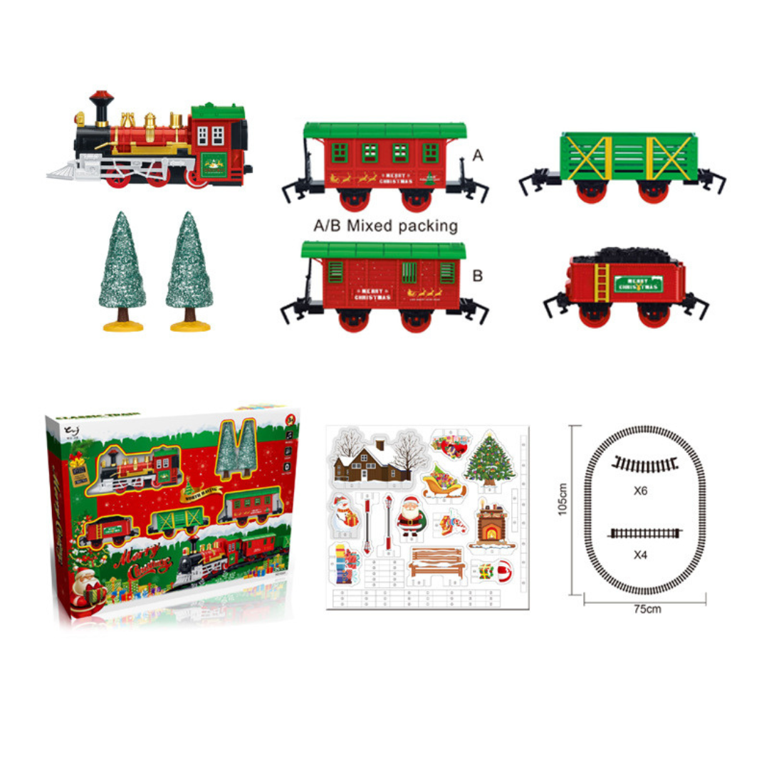 Julgransdekoration leksakståg