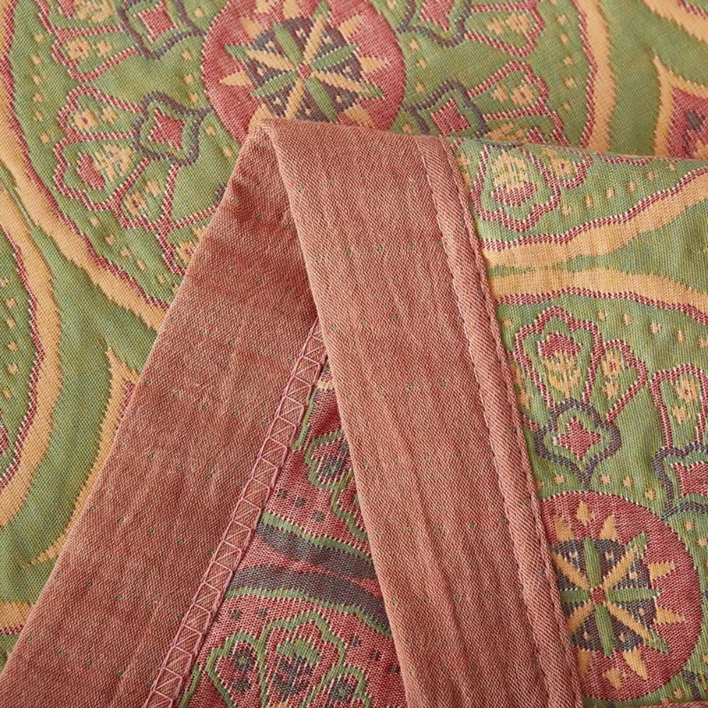 Velina Vändbar Bomulls Sommarfilt