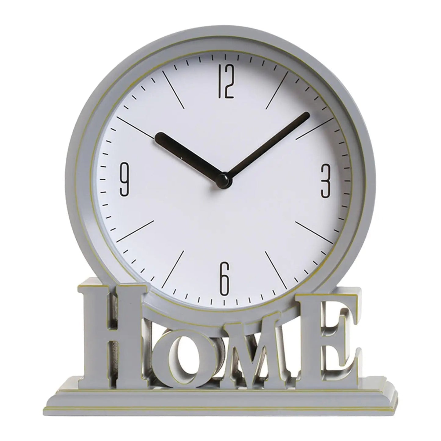 RetroGlow - Klassisk Rund Klocka för Elegant Inredning