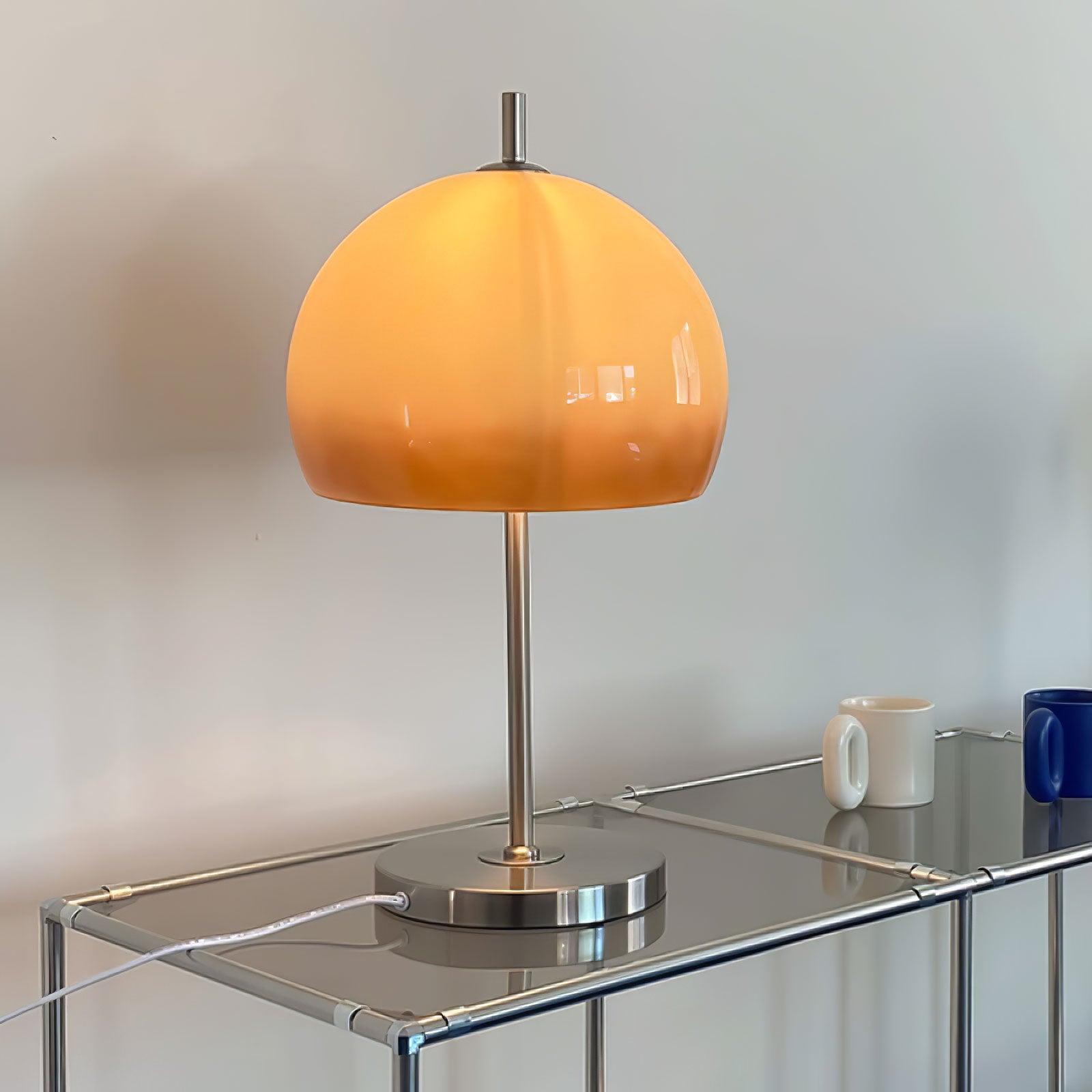 Minimalist Bauhaus Svamp Bords Lampa