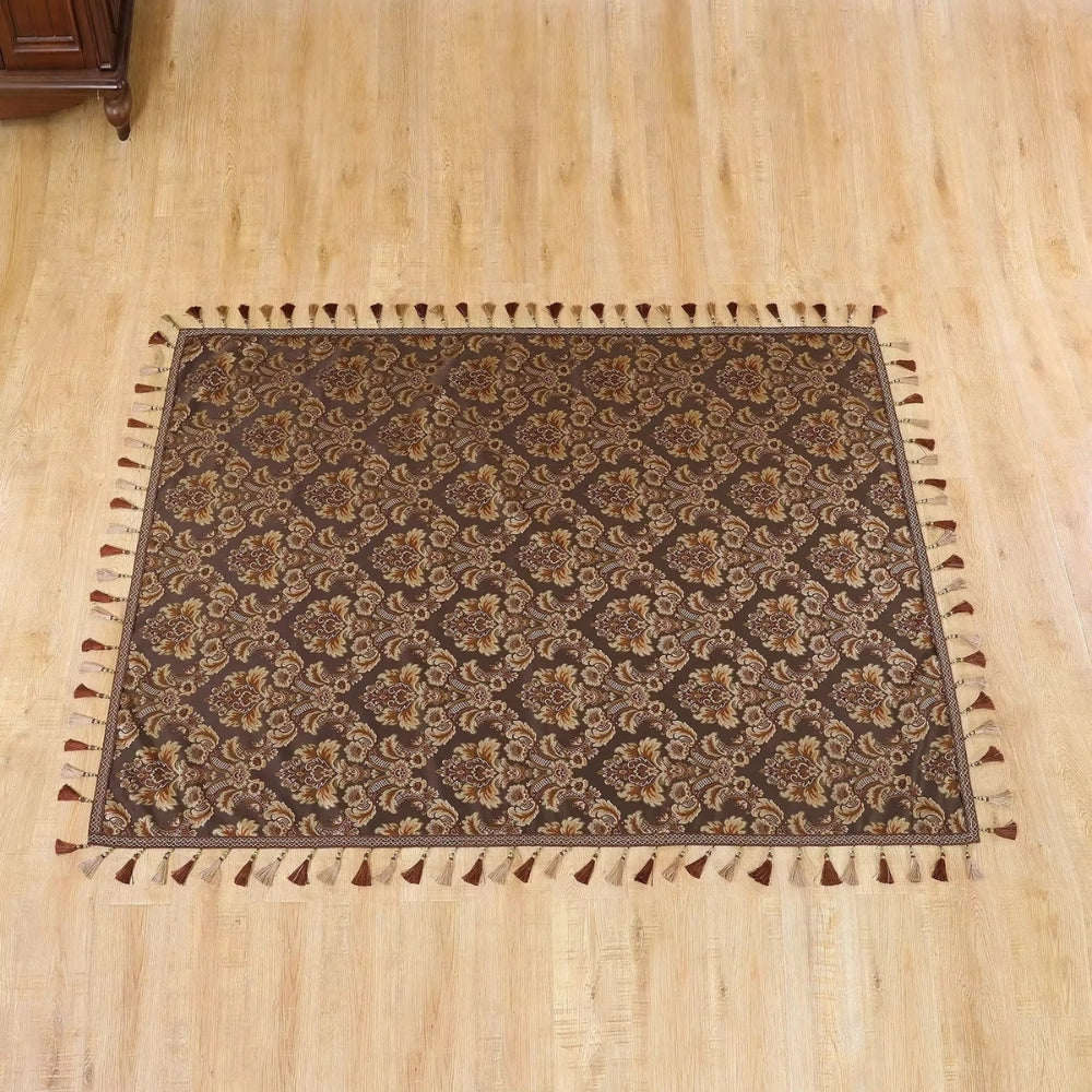 Vintessa Vintage Broderad Fringed Duk