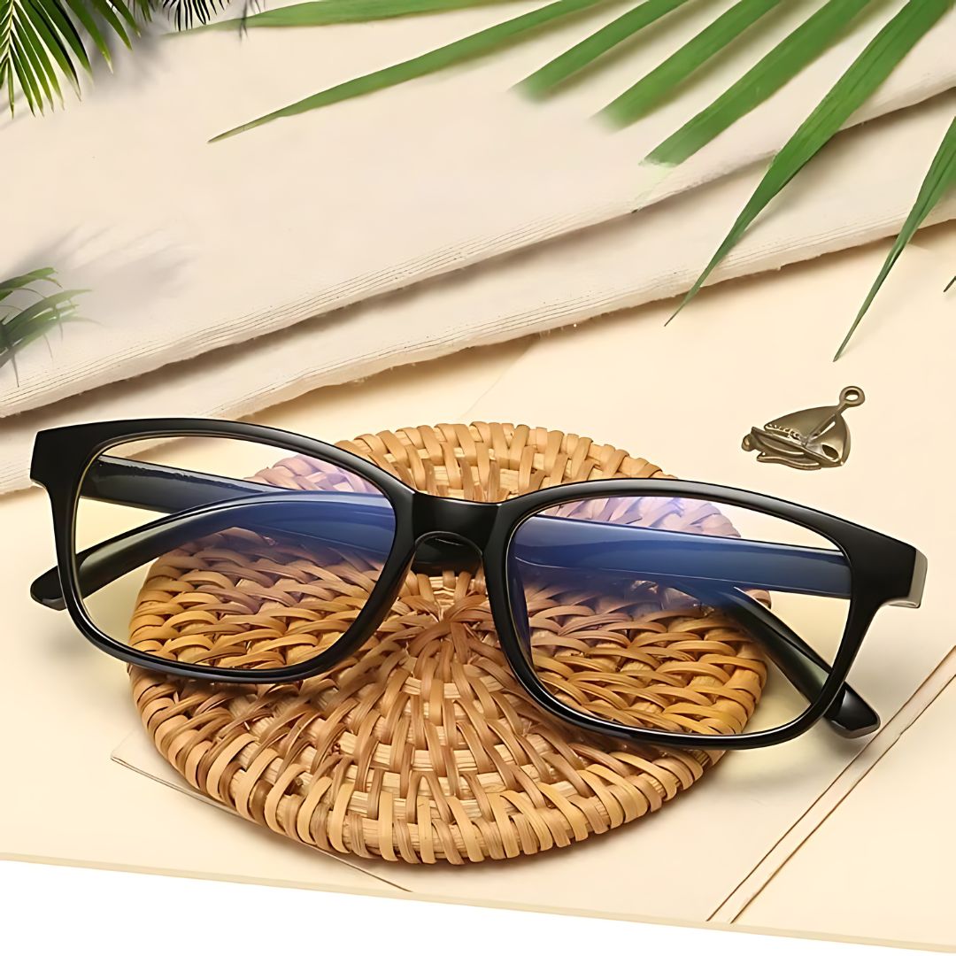 Blå ljusglasögon för ögonbelastning på skärm