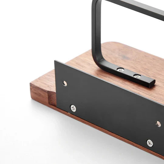 Carvallo - Elegant toalettpapperhållare i trä för dina essentiella saker