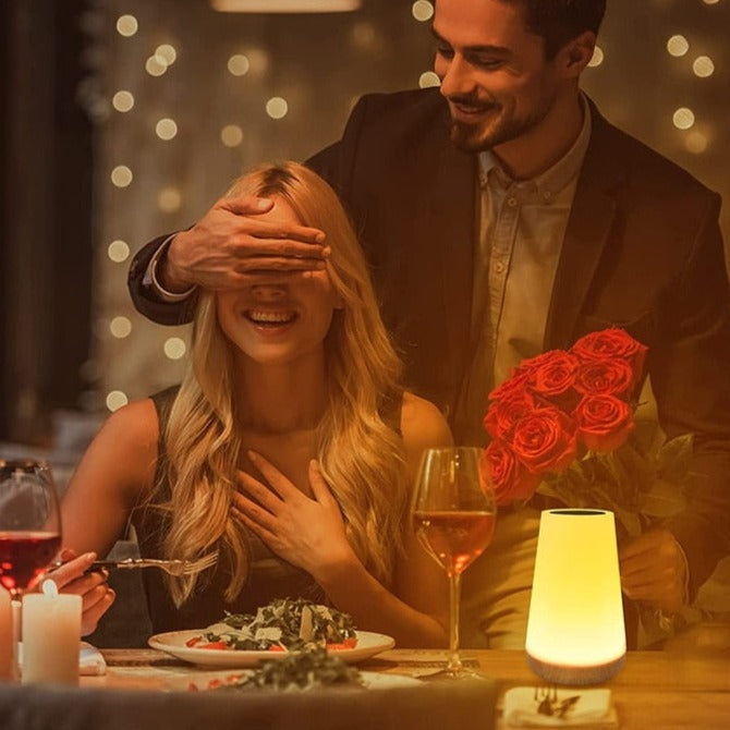 Touch Control LED Sänglampa