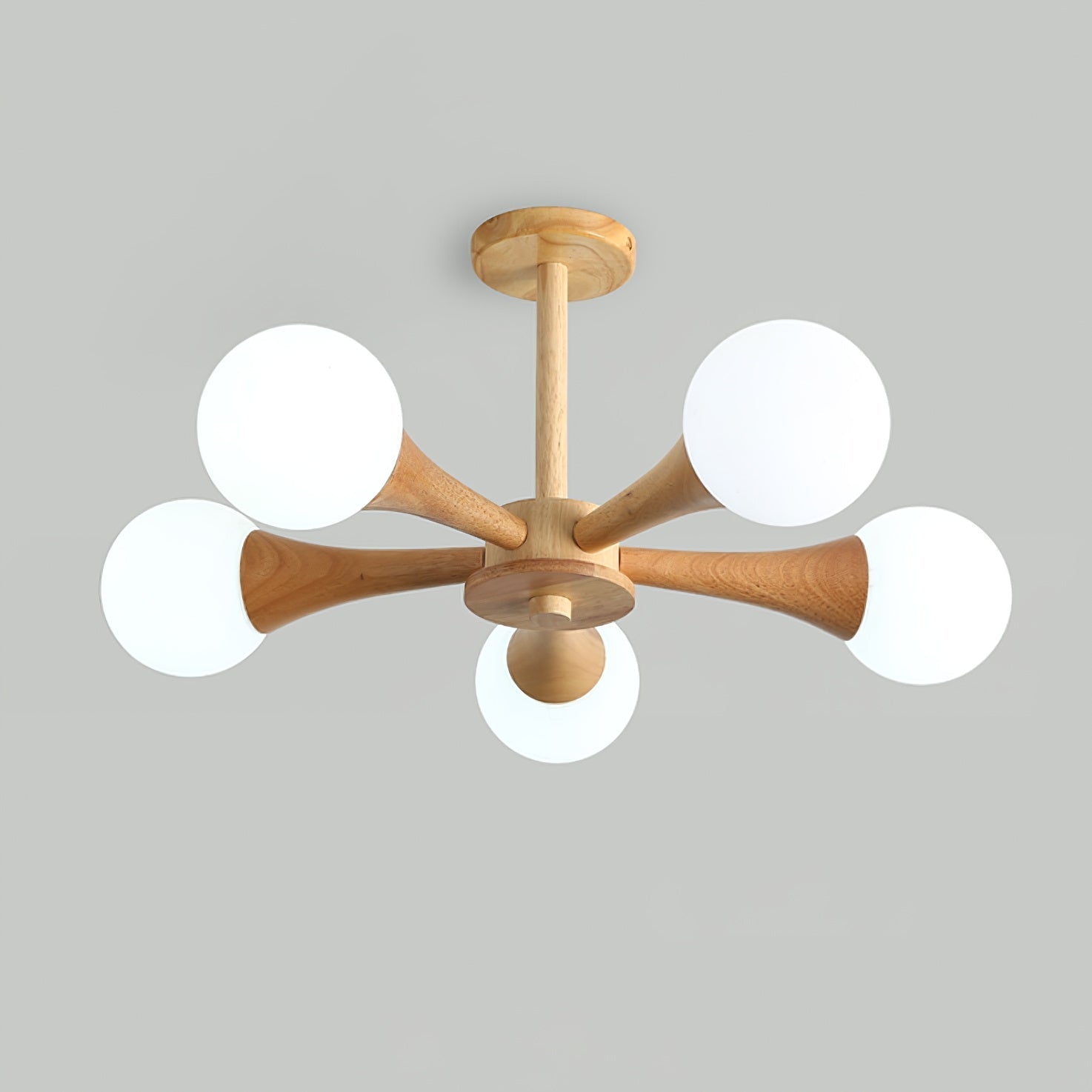 Mila - Elegant Trä Taklampa