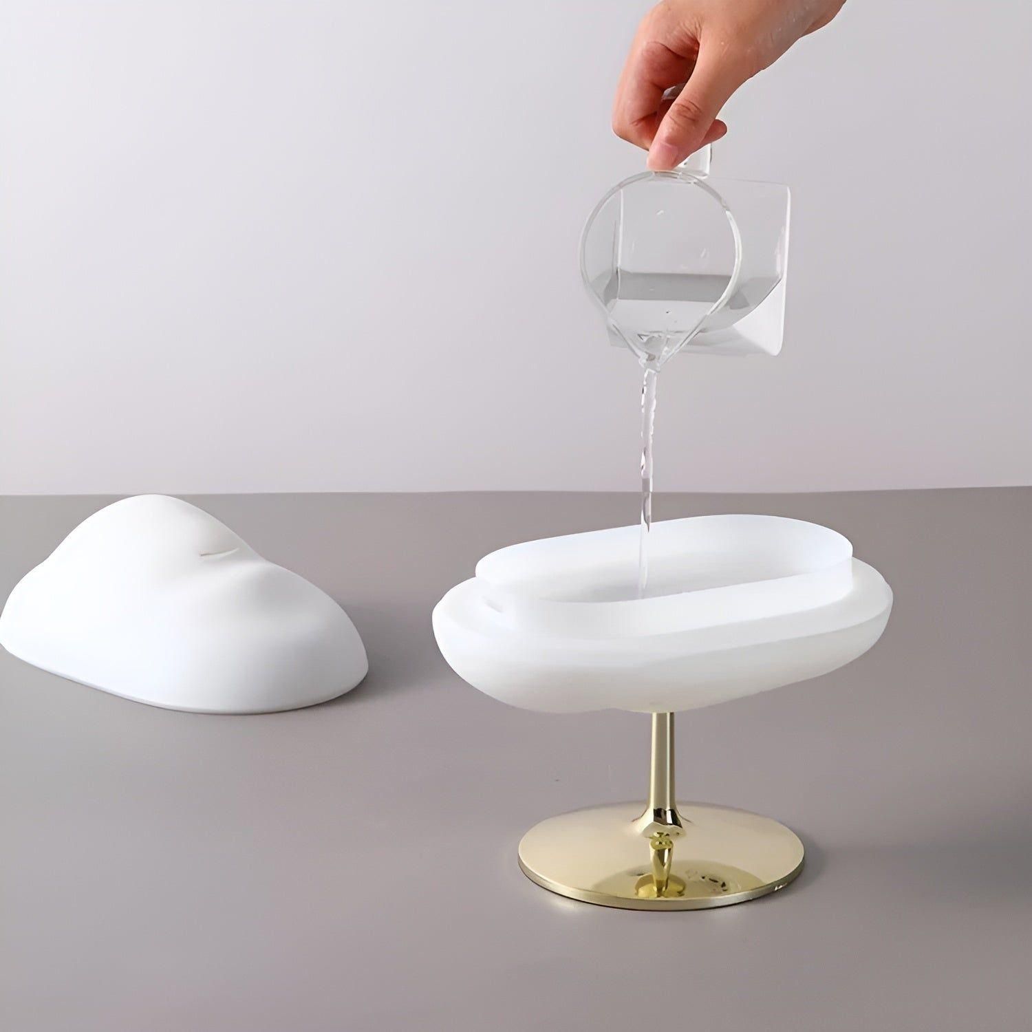 MistCloud Diffuser - Ultraschall USB Luftrenare & eterisk olja sprej för lugnande atmosfär