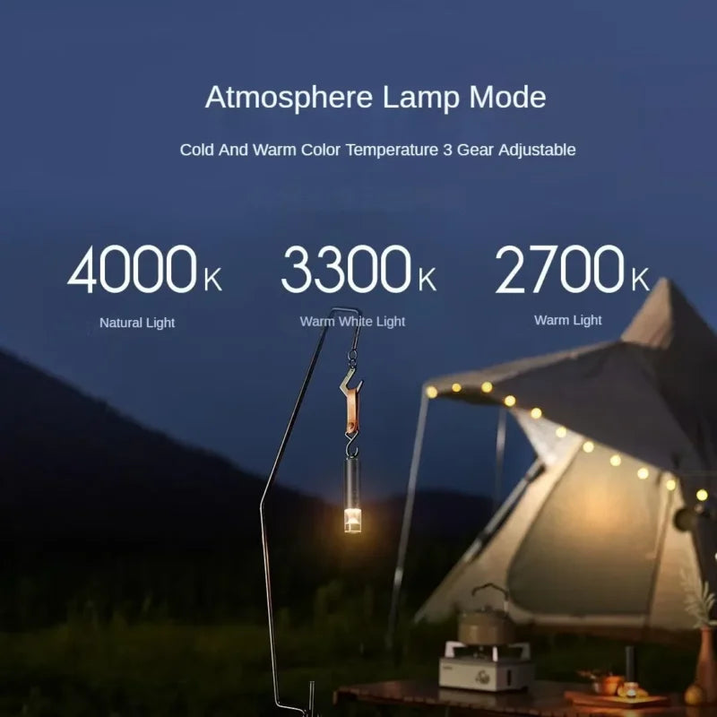 Royallure 1000 Lumen Bärbar Ficklampa med 30 timmars batteritid, Lättviktig