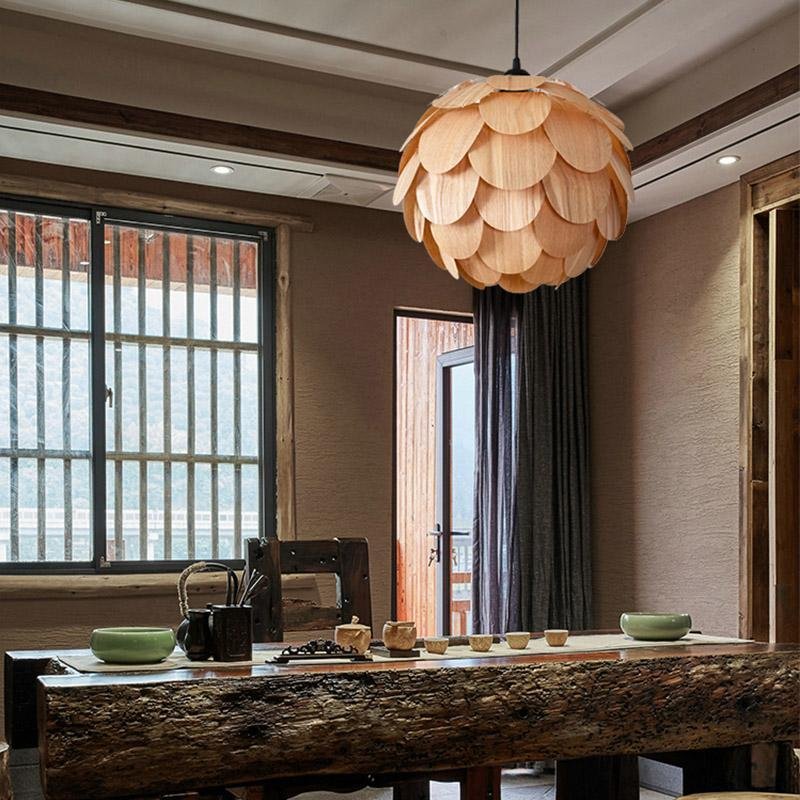 Rustikalt Ananasformat Hänglampa