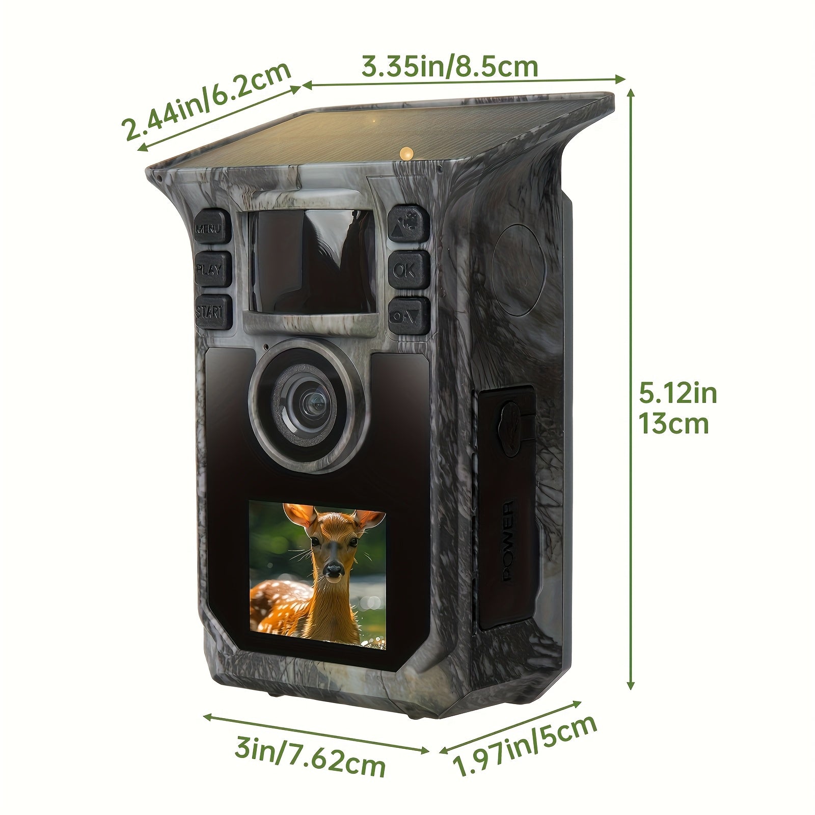 TrailVision 4K Solkamera