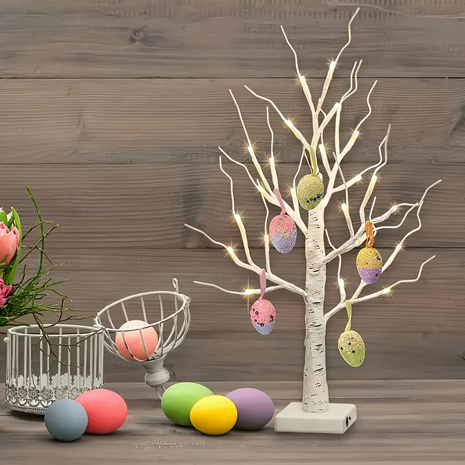 GlowTree - LED Bordsträd med Justerbara Grenar