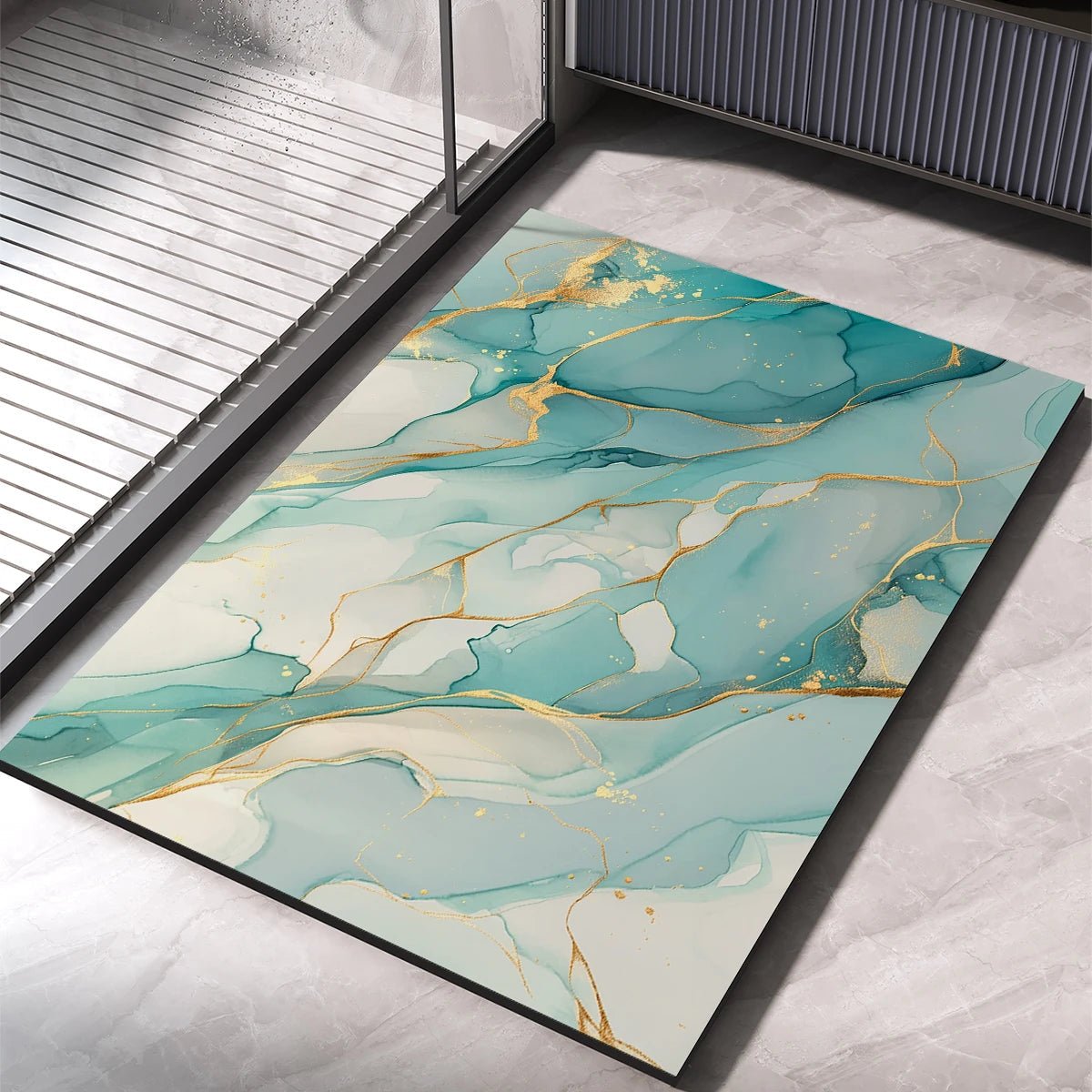 AbsorbaMat – Snabbtorkande halkfri badmatta för säkra och bekväma steg