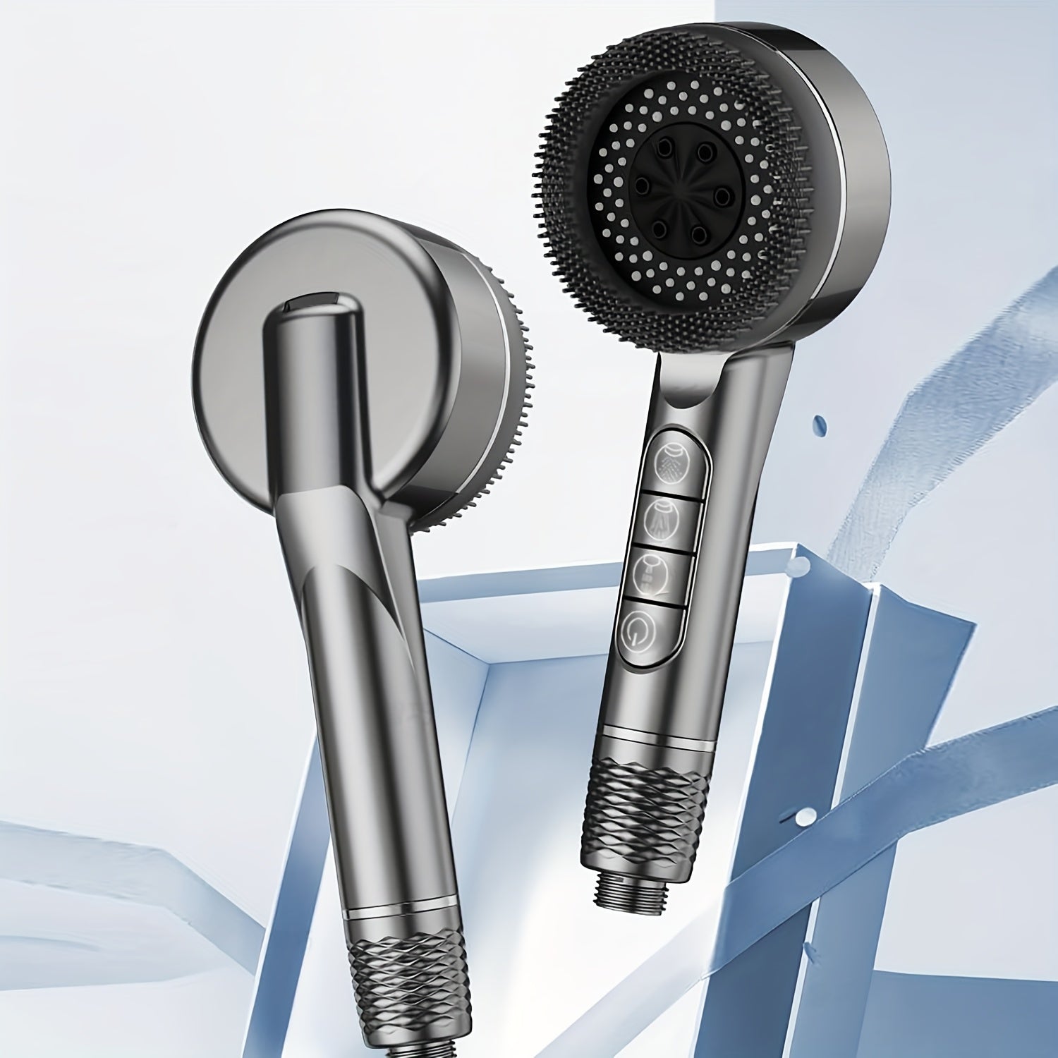 AquaJet Powerduschhuvud | Högtrycks-handdusch med 5 stråltyper