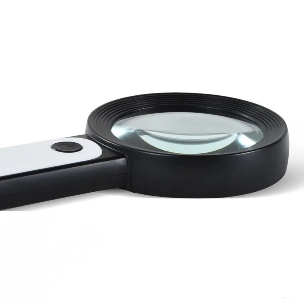 Royaleva Optisk Förstoringsglas 30X Handhållen Seniorer Läsförstoring För Läsning