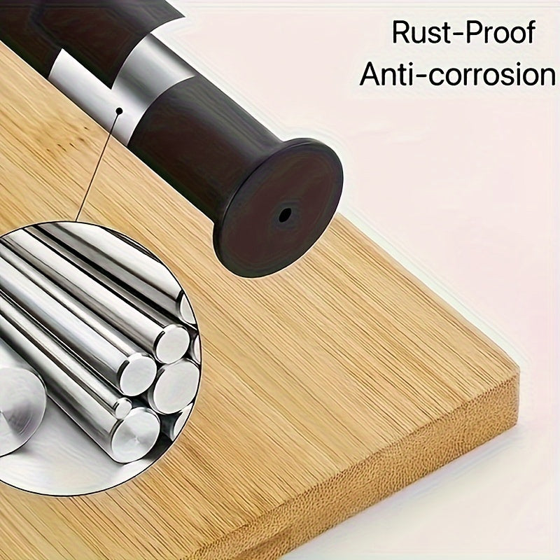 Trä Toalettpapperhållare med Hylla – Idealisk för Väggmontering