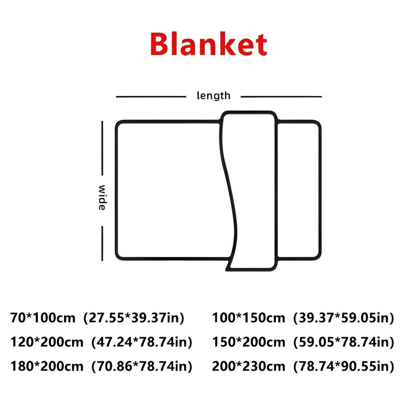 FluffyFleece Blanket - Hållbar tjock fleece vinterfilt