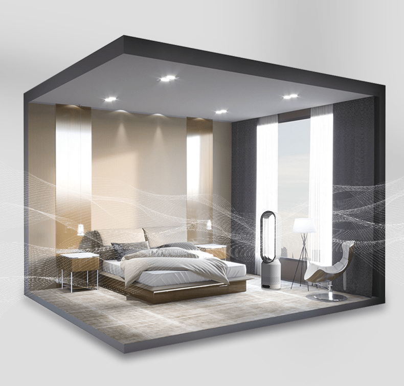 AIRCLEAR 3-IN-1 - Lamellfri luftkylare för ett hälsosamt inomhusklimat