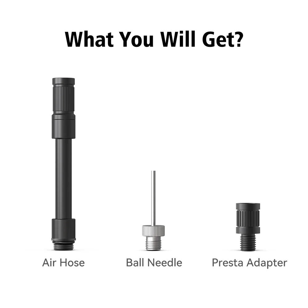 AIRCYCLE – Bärbar, batteridriven cykelpump med 100PSI för alla ventiler