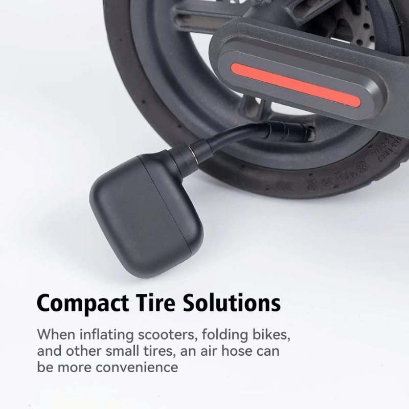 AIRCYCLE – Bärbar, batteridriven cykelpump med 100PSI för alla ventiler