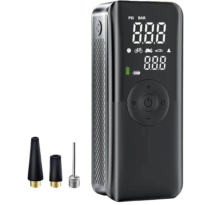 AirGo Max – Bärbar däckpump med digital visning och 150 PSI prestanda