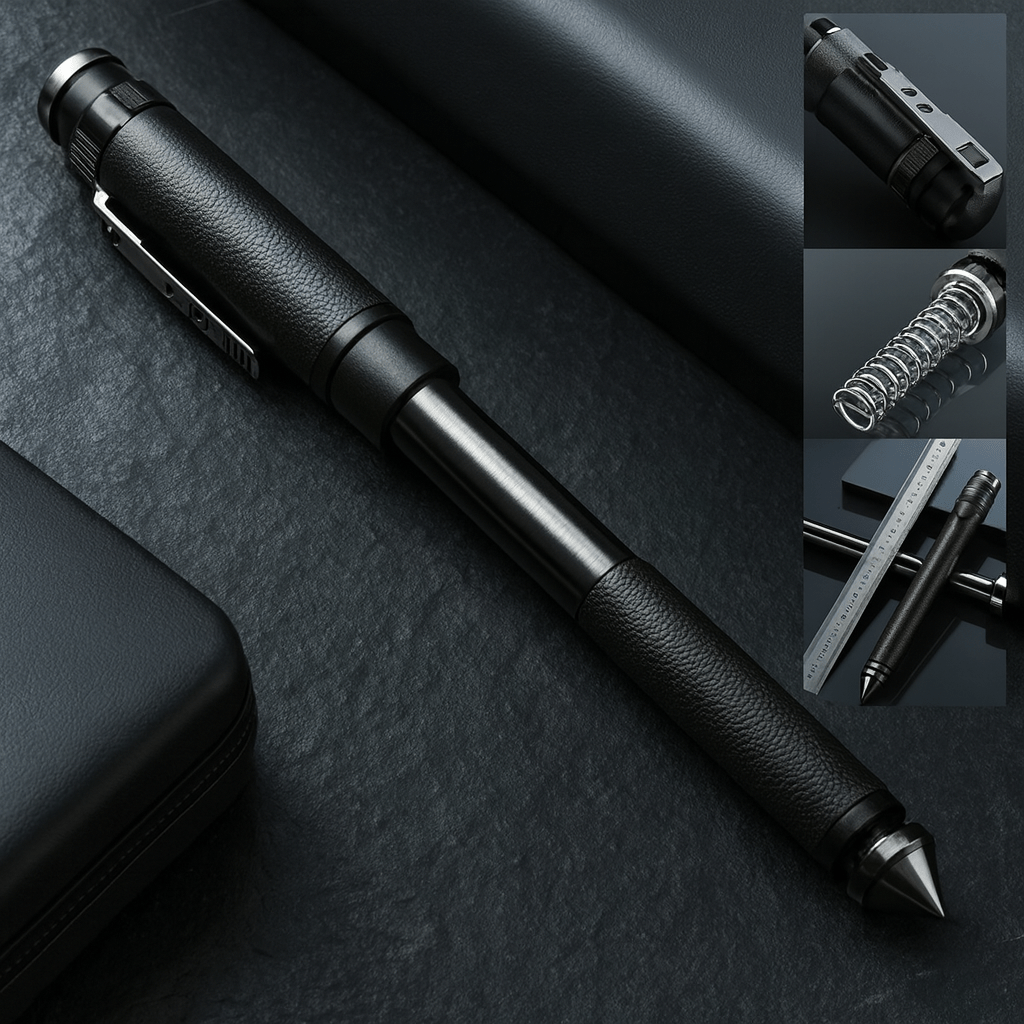 AllGuard Lager – Automatisk självförsvarspinne med stabilitetsstöd