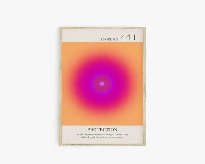 Ängelnummer Andliga Affischer Canvas Modern väggkonst