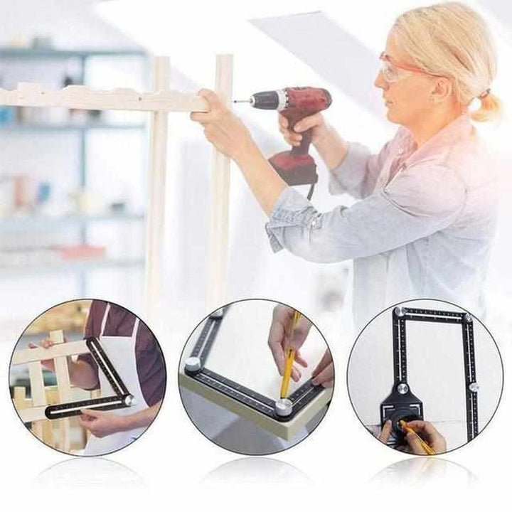 Angle-izer 2.0 - Multi-vinkel-mätningsverktyg för precisa mallar