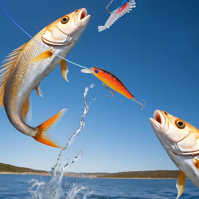 ANGLERVENT – 24 dagar jul 2025 nedräkning fisketillbehör set