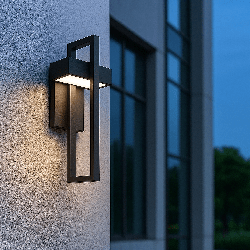 ARCORA – Modern utomhusvägglampa med LED & väderskydd