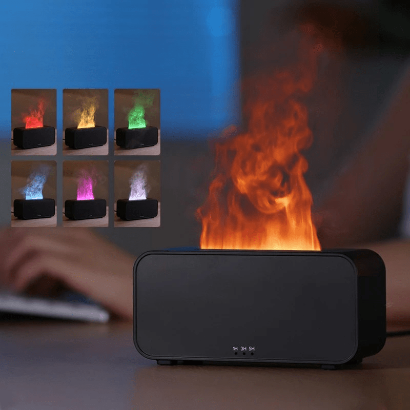 AromaMini – Kompakt ultraljuds aromadiffusor med LED-färgbyte