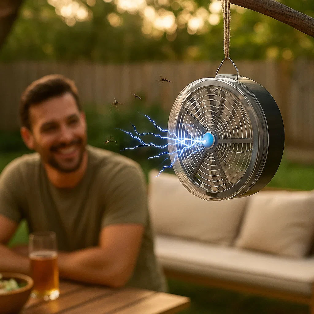 Solenergibaserad flugfälla