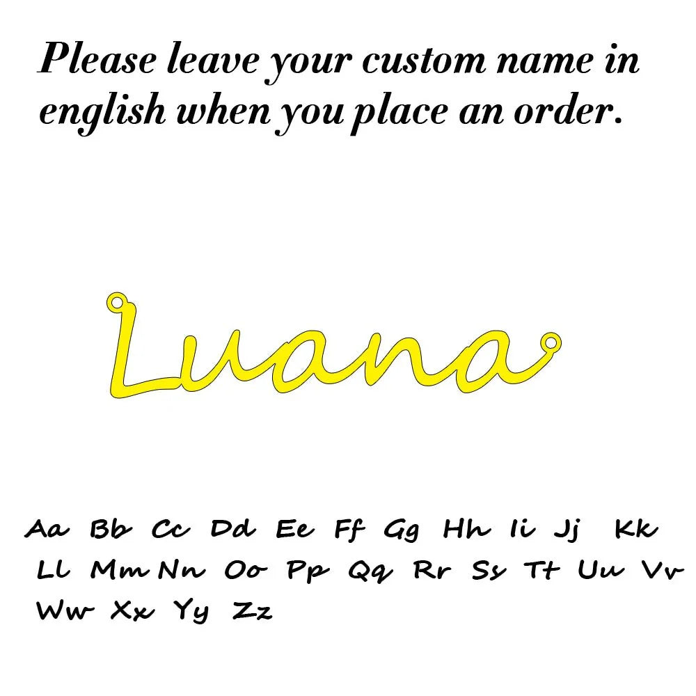 AURELION – Justerbar namnrings i guldfärgad rostfritt stål efter mått
