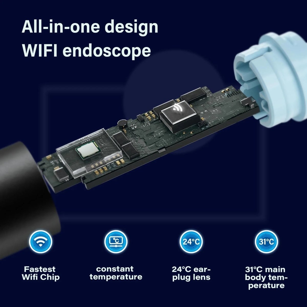 AURIVIEW – Intelligent öronrengörare med HD-kamera