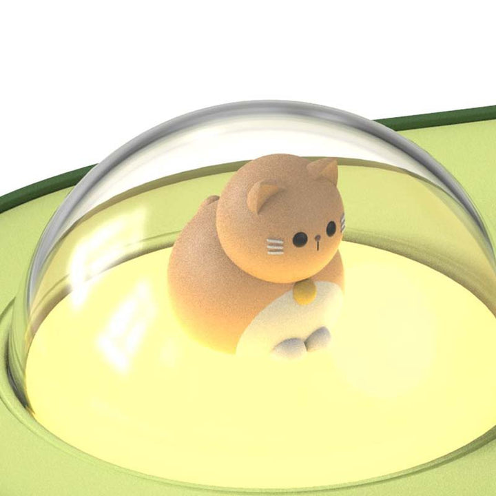 Avokado Luftfuktare Med Nattljus