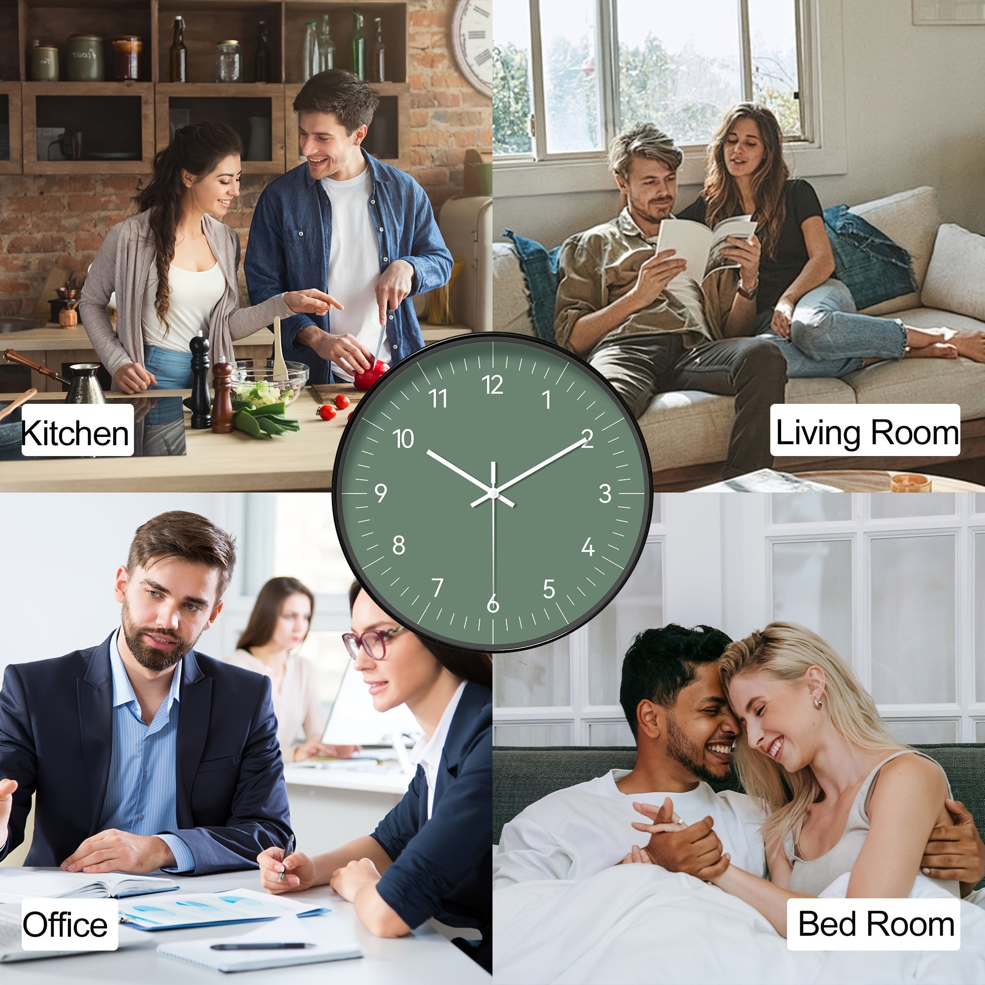 FantasyTime - Modern Tyst Väckarklocka, 20 cm