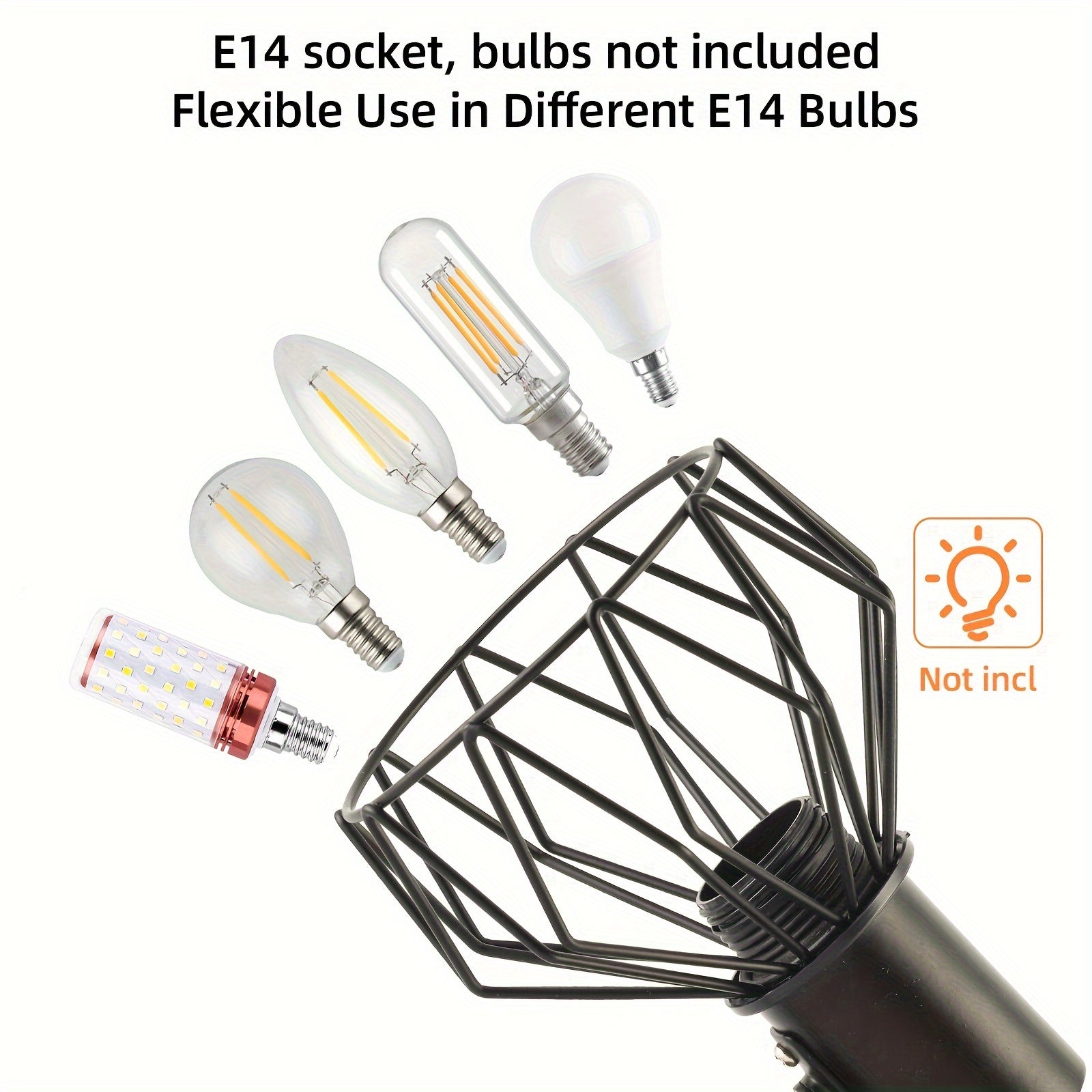 SpotFlex - Svängbar LED Takspot med 2 Bollar E14 Svart