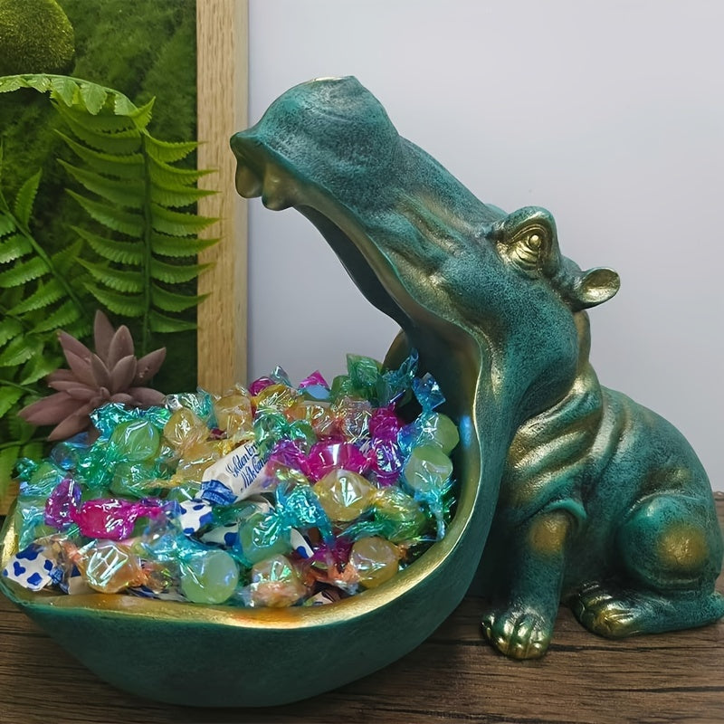 Leken Flodhäst Skål - Praktisk och Humoristisk för Ditt Inredning