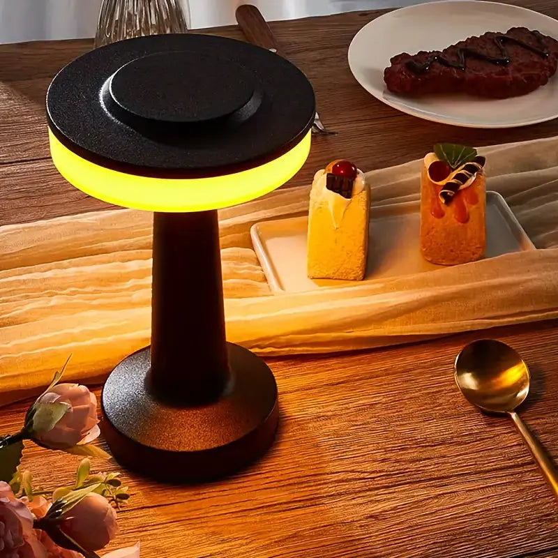 ÉclatRetro - Multifunktionell och Uppladdningsbar Bordslampa