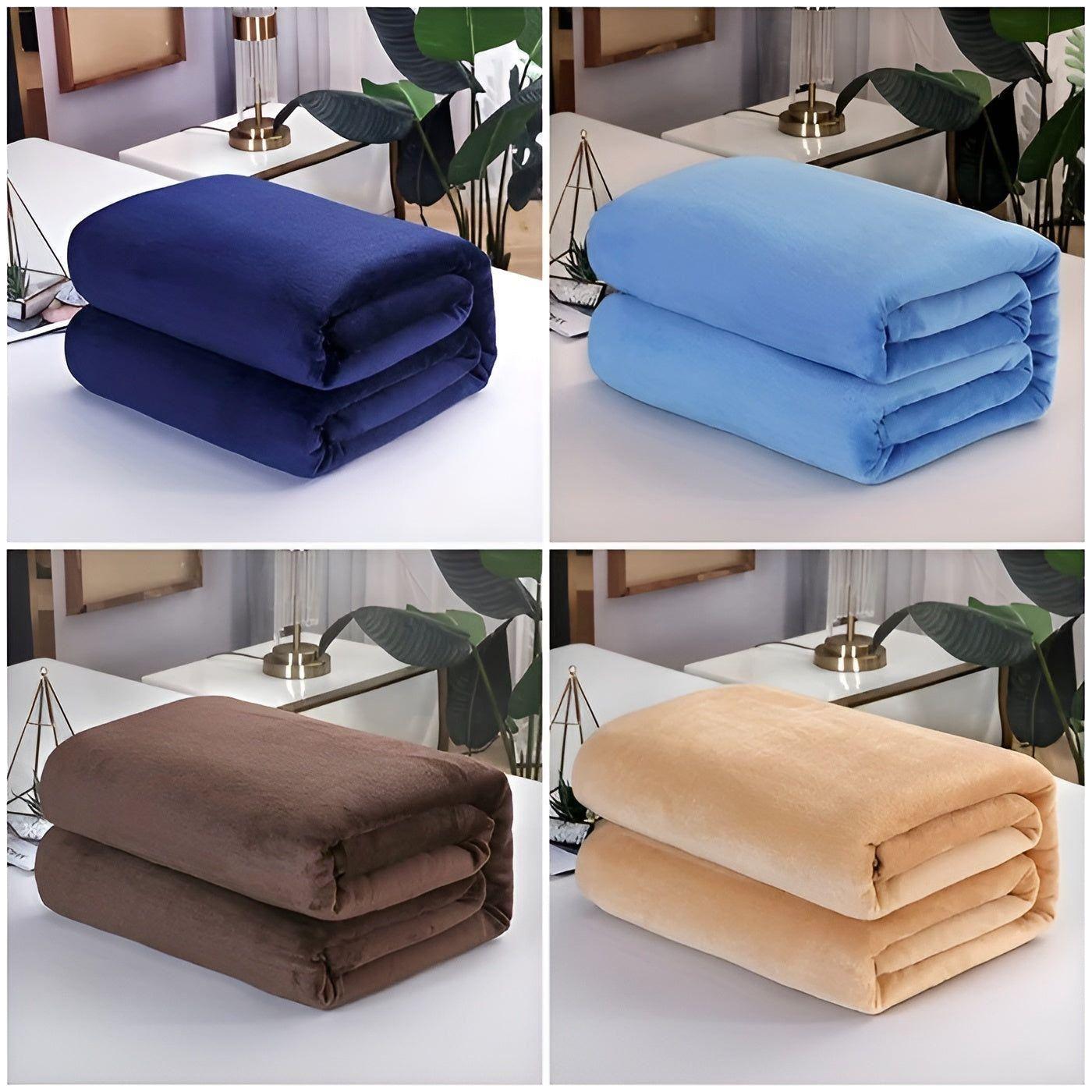 FluffyFleece Blanket - Hållbar tjock fleece vinterfilt
