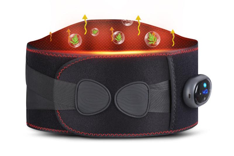 BACREASE - Ergonomiskt ryggmassageapparat för avkoppling och smärtlindring med infraröd värme och vibrationsmassage