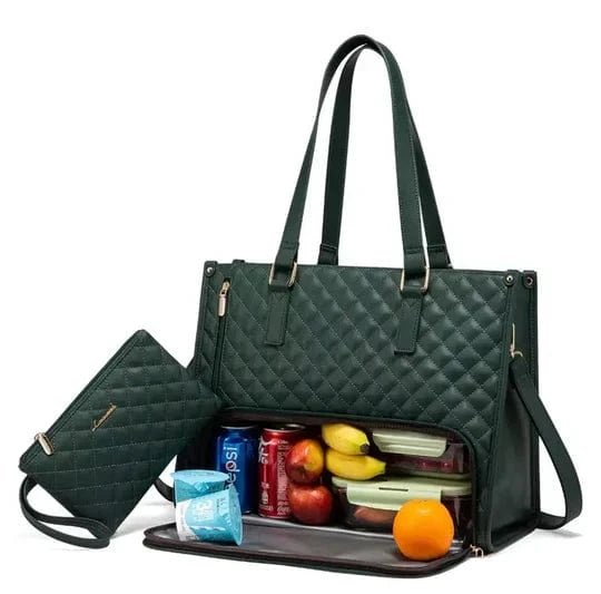 Bagsball 2-i-1 - Stilig bärkasse med isolerat lunchfack