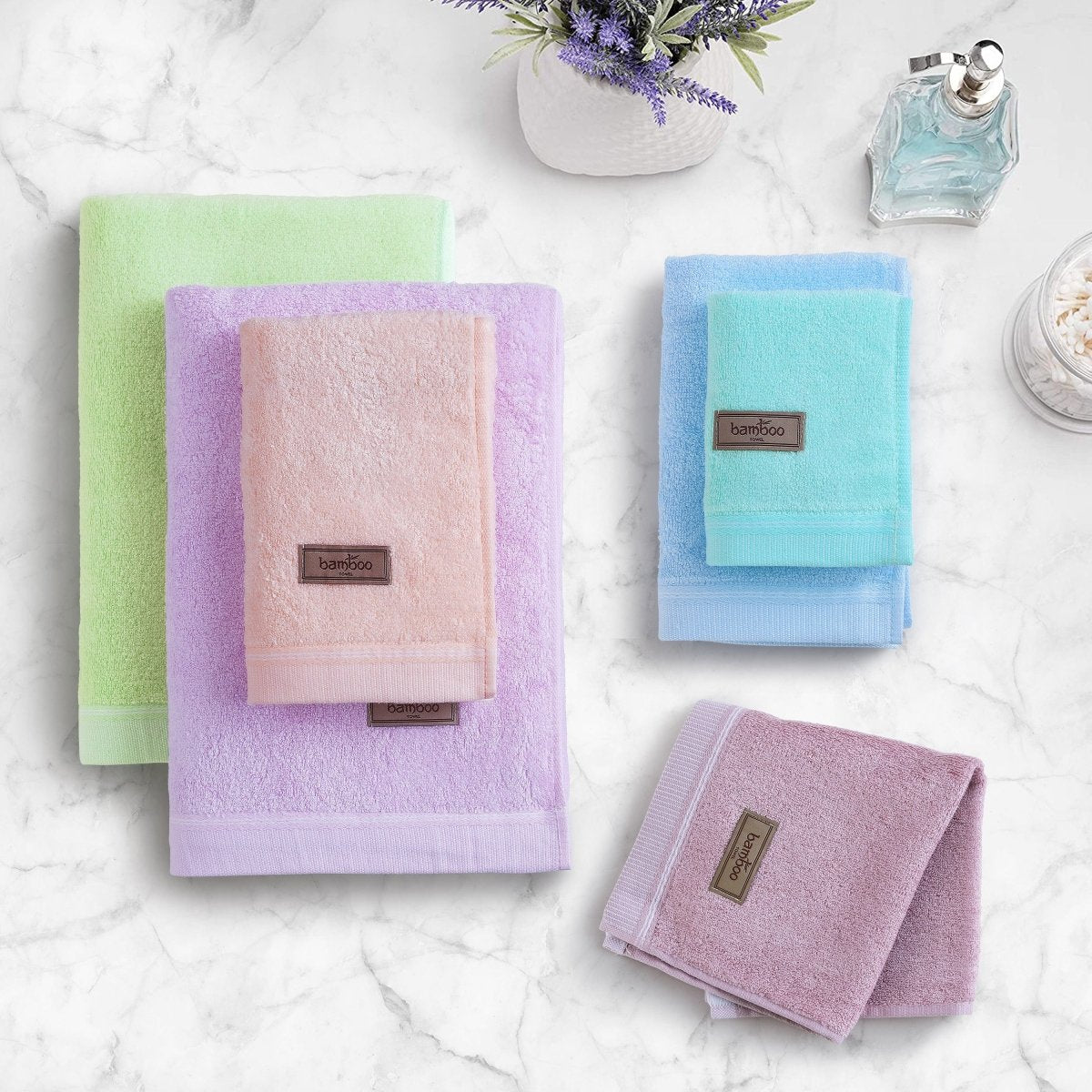 BAMBOOSOFT – absorberande bambuhandduk med ultramjuk känsla