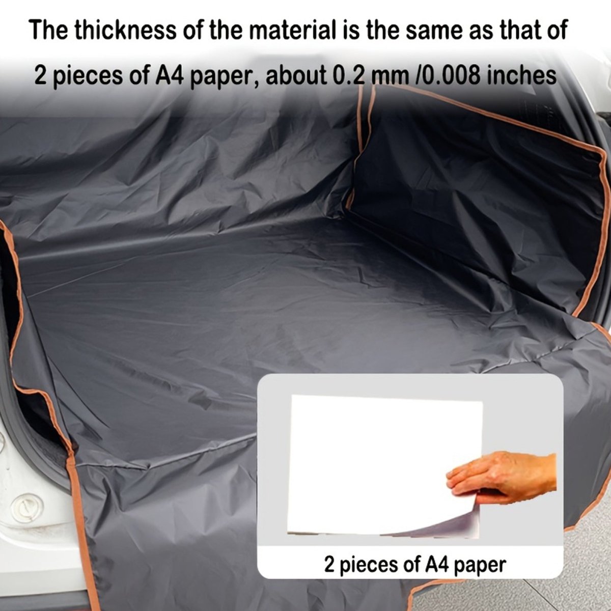 BASTIEN-KOMFORT – Vattentät bilsätesskydd för hundar