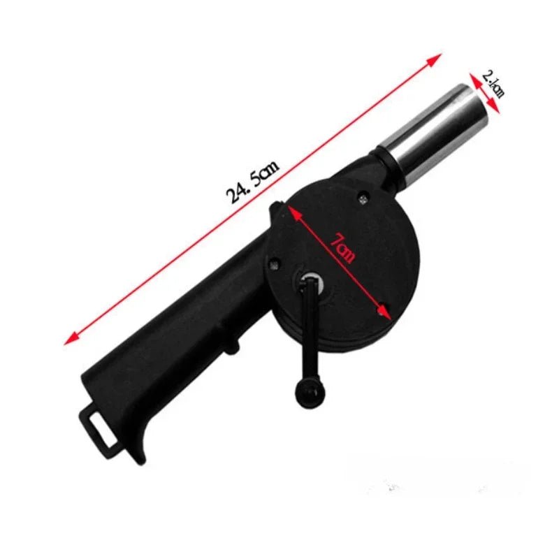 BBQ BREEZE – Handhållen fläkt för enkel grilling