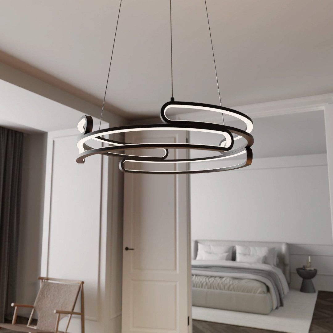 Metalis - Elegant Taklampa i Metall
