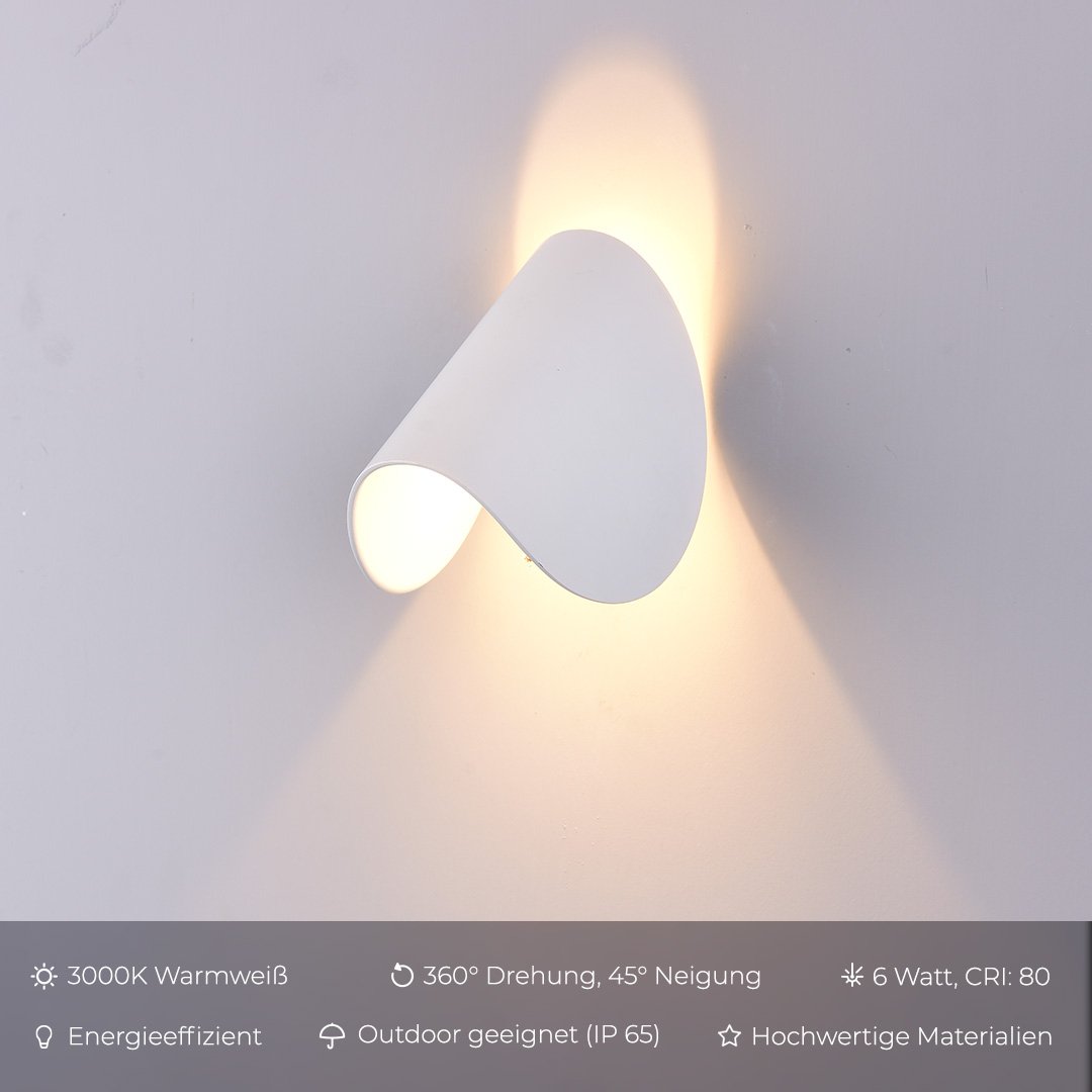 LumenTwist - Vägglampa