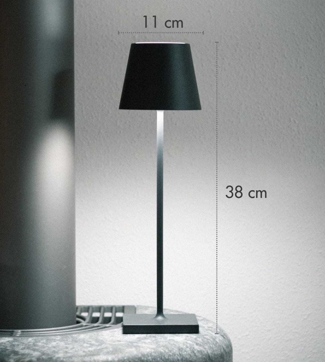 LichtFlex - Trådlös LED-lampa med USB-laddning