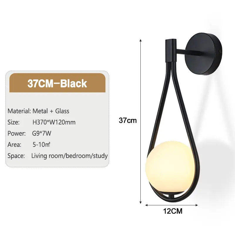 ScandiGlow – Snygg skandinavisk vägglampa
