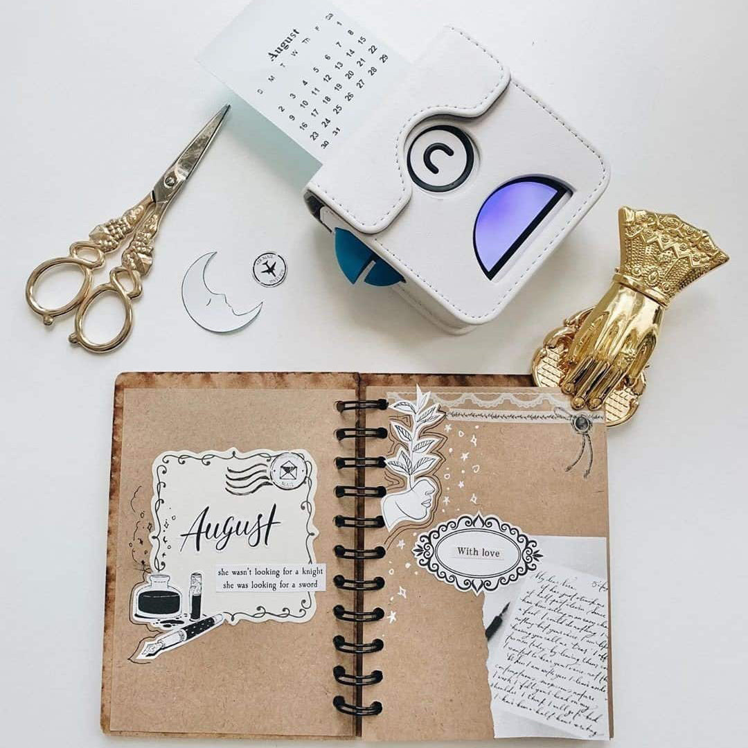 QuickSnap – Kompakt trådlös skrivare med en smal design för omedelbar fotoutskrift