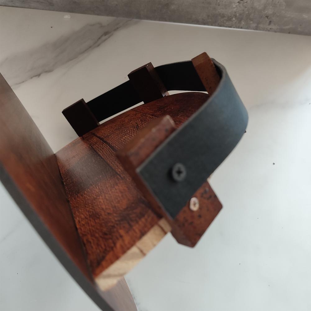 Rustik Ekvägg hylla för Whiskeyflaskor